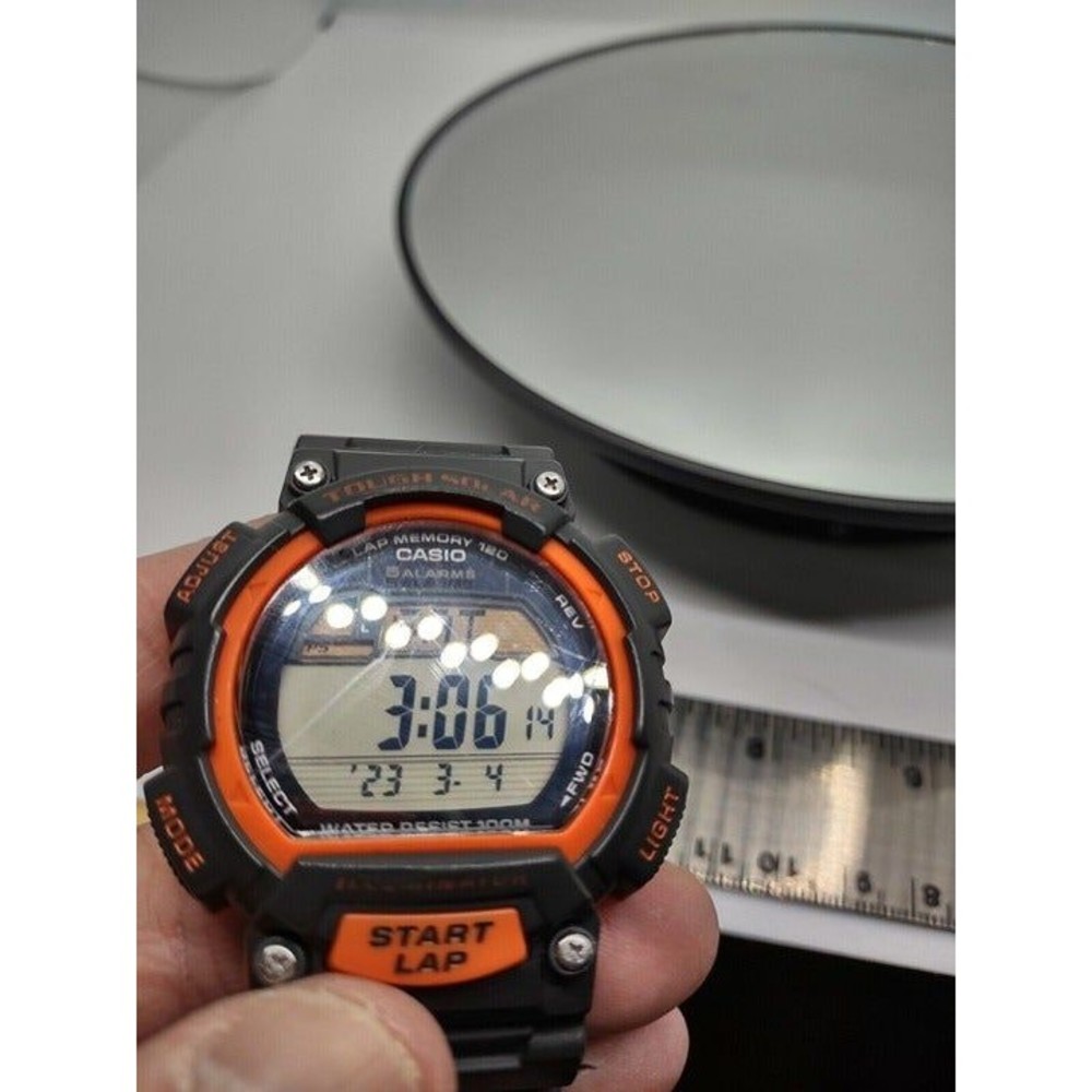 Casio Tough Solar Orange/Black 205A160F - 3425 STL-S100M